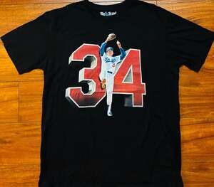 Big LA Brand Fernando ‘El Toro’ Valenzuela Memorial T-Shirt 1960-2024 Size XL